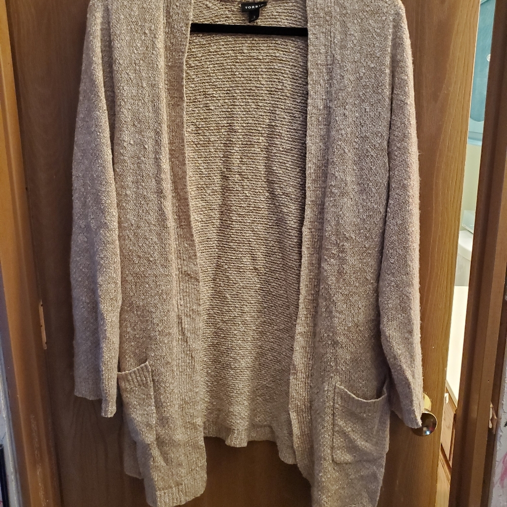 Torrid Long Cardigan with pockets